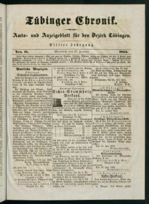 41-60, 17. Januar (Nr. 11) - 23. Januar (Nr. 15)