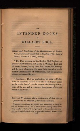 The intended docks in Wallasey Pool.