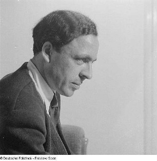 Porträt des Kapellmeisters Dr. Karl Schubert