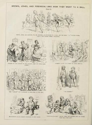 Brown, Jones, and Robinson. - And how they went to a ball