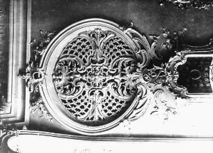 Dresden, Taschenbergpalais; Ornament: Kartusche; Pöppelmann, Matthäus Daniel
