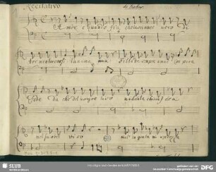 Recitativo: Amor e quando fia
