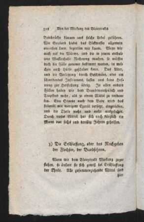 328-331, 3. Bei Erschlaffung der Flechten