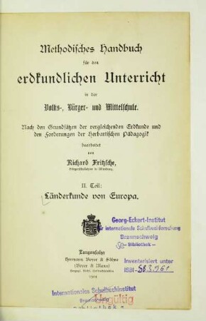 Teil 2: Länderkunde von Europa