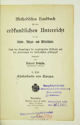 Teil 2: Länderkunde von Europa