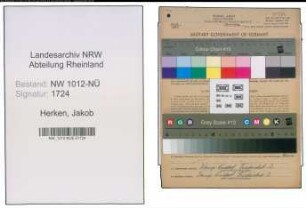 Entnazifizierung Jakob Herken , geb. 25.03.1890 (Angestellter)