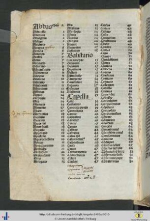 Tabula prima.