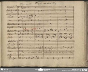 No. 3 Terzetto con Coro: "Sollt ich solchen Schimpf erleiden"