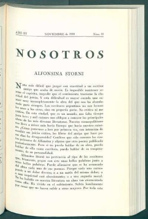 Alfonsina Storni
