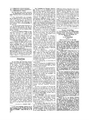 Neuere Vorschläge zur Neugestaltung des Unterrichtswesens unter besonderer Berücksichtigung des Aufstiegs der Begabung : (Schluß)