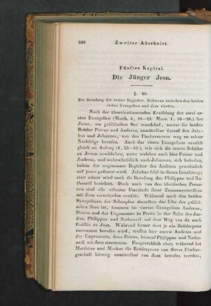 Fünftes Kapitel. Die Jünger Jesu