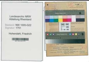 Entnazifizierung Friedrich Hohendahl , geb. 02.03.1911 (Kaufmann)