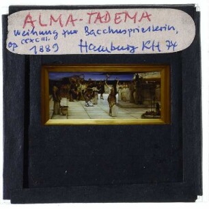 Alma-Tadema, Weihung zur Bacchuspriesterin