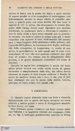 V. Esercizio