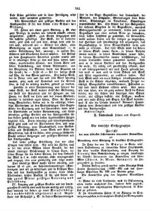 Die deutsche Orthographie