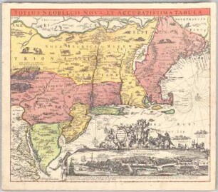 Totius Neobelgii Nova Et Accuratissima Tabula