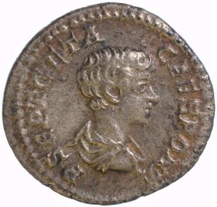 Münze, Denar, 200 - 202