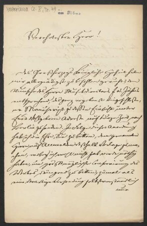 Brief an Friedrich Wilhelm Jähns : 05.09.1864