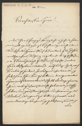 Brief an Friedrich Wilhelm Jähns : 05.09.1864