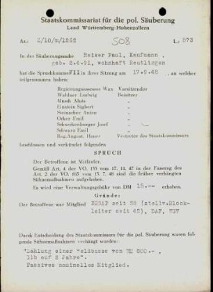 Reiser, Paul