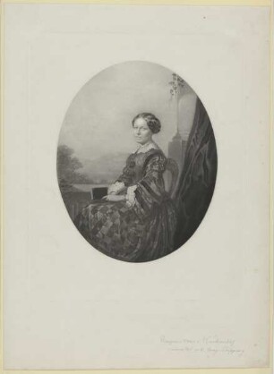 Bildnis der Prinzessin Marie von Württemberg