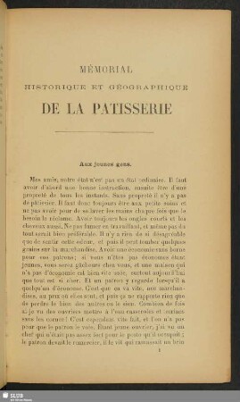 Aux jeunes gens