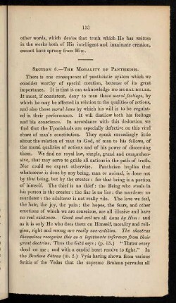 Section 6. The morality of pantheism