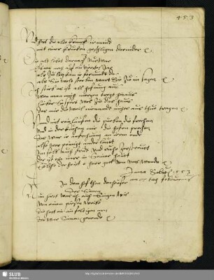 Hanß Vogel. 1540