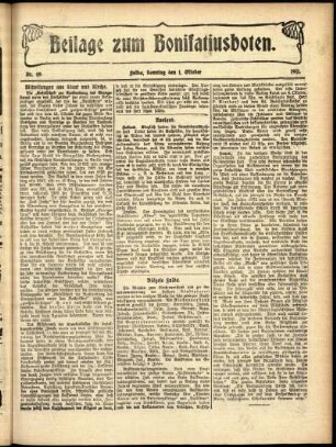Zweite Ausgabe vom Sonntag, den 01. Oktober 1911.