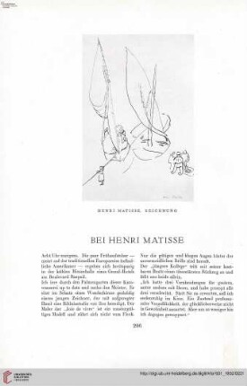 47: Bei Henri Matisse