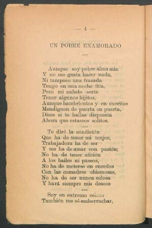 Un pobre enamorado