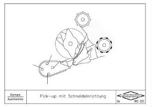 Pick-up mit Schneideinrichtung