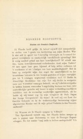 Negende hoofdstuk
