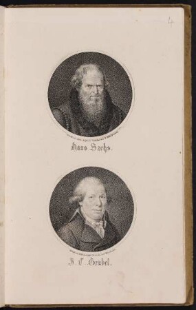 Hans Sachs. J. C. Grübel. - Sachs, Hans; Grübel, Konrad