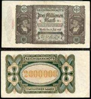 Reichsbanknote 2 Millionen Mark