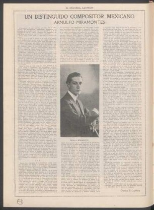 Un distinguido compositor mexicano : Arnulfo Miramontes