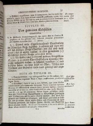 Titulus III. Von gemeinen Erbfaellen