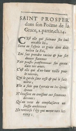 Saint Prosper dans son Poëme de la Grace, 2. partie, ch. 14