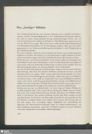 Das "farbige" Bildnis
