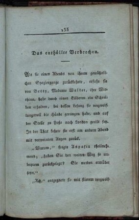 Das enthüllte Verbrechen