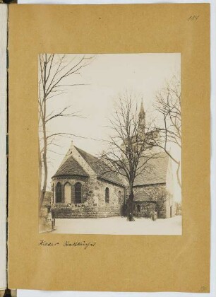 Stadtkirche, Ziesar: Ansicht (aus: Skizzen- und Fotoalbum 20)