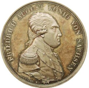 König Friedrich August I. - 50-jähriges Regierungsjubiläum