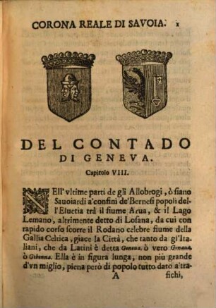 Corona Reale Di Savoia, O' Sia Relatione Delle Provincie, ... : Nella quale brevemente descritte si vedono tutte le Provincie ..., 2