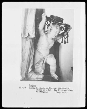 Engel mit dem Hut des heiligen Hieronymus