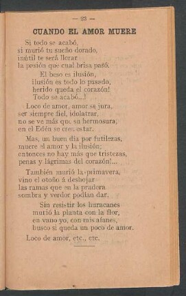 Cuando el amor muere