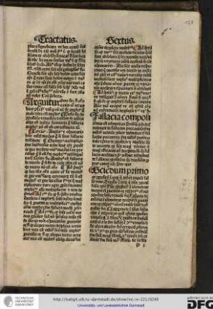Fallacia compositionis est ydoneitas. Postqaum Petrus Hispanus determinavit de fallaciis peccantibus secundum multiplex catuale consequeenter determinat de fallaciis peccantibus secundum multiplex potentionale...