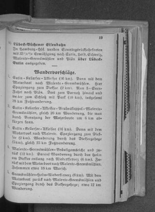 Wandervorschläge.