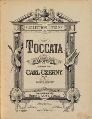 Toccata für Pianoforte, Op. 92