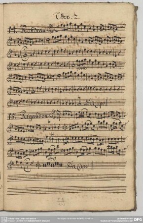 15. Telemann, Suiten, e-Moll 