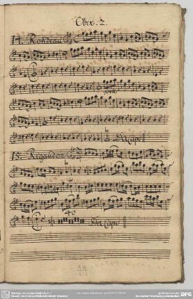15. Telemann, Suiten, e-Moll <Rigaudon>